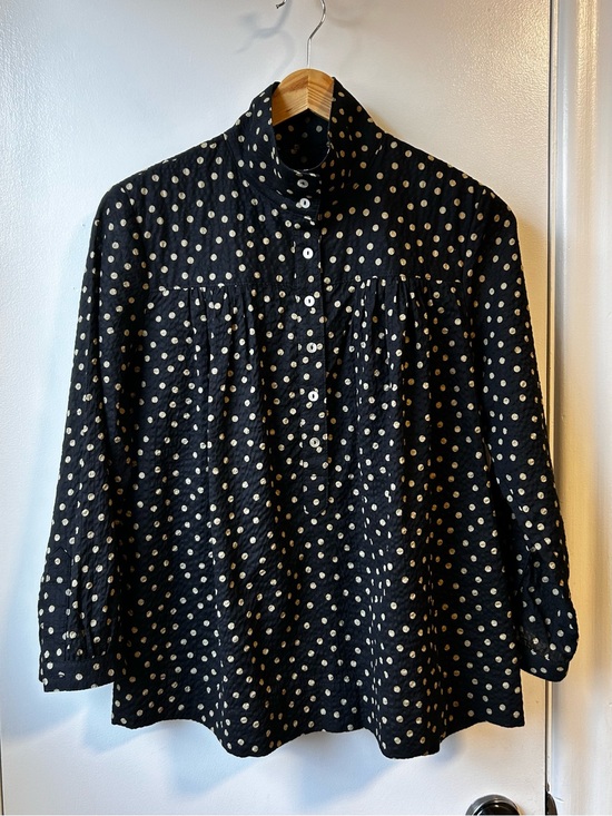 Horses Atelier Tops - Horses Atelier Toronto High Collar Blouse